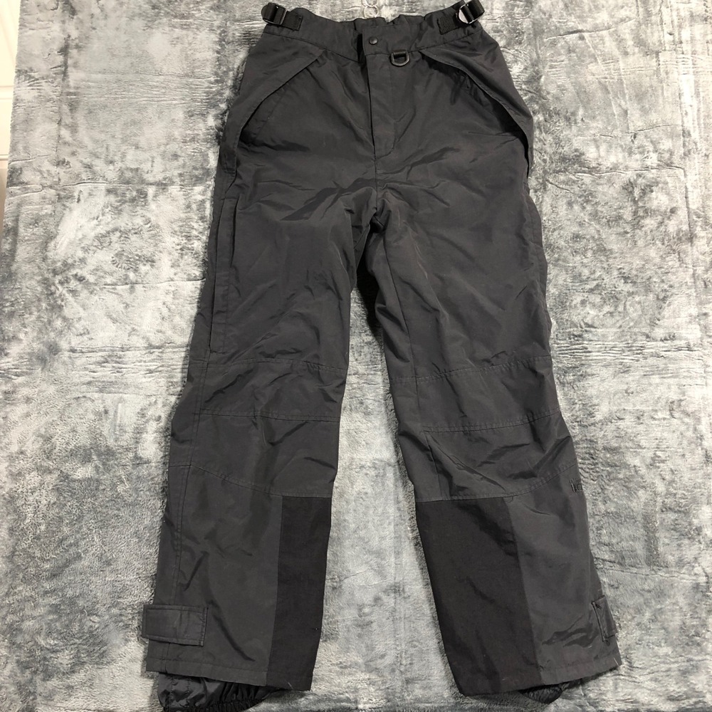 Black Ice Snow‎ Pants Mens Small Black Insulated Ski Snowboard 1190